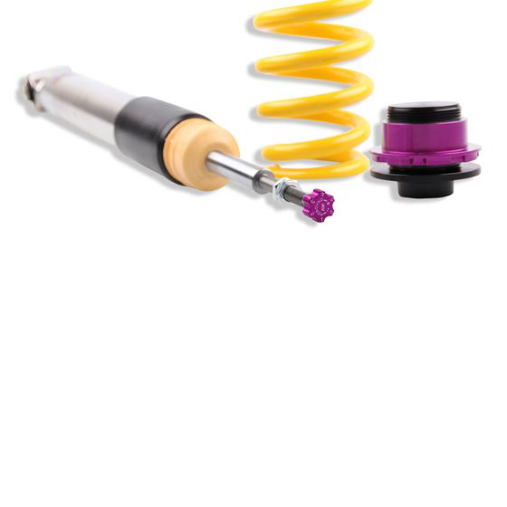 KW V3 coilover suspension inox | fits BMW 1 Series M Coupé (E82) 340hp N54 | 35220095