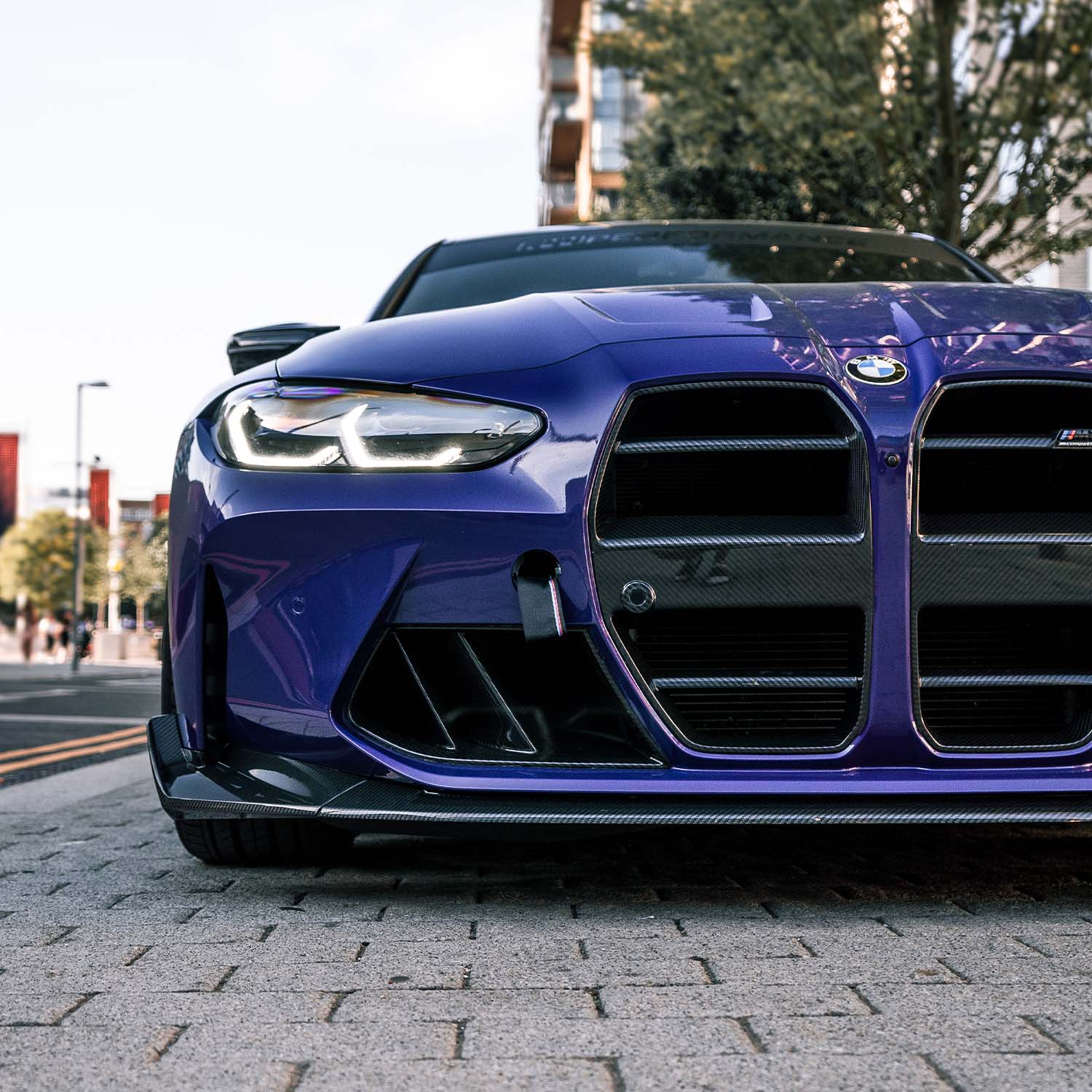 Front spoiler Carbon | fits BMW M3/M4 incl. Competition (G80/G81/G82/G83) | Aulitzky Tuning