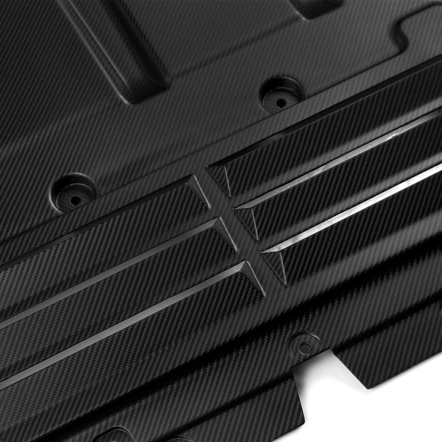 Oil cooler protection Carbon | fits BMW M5 (G90/G99) S68 | Aulitzky Tuning