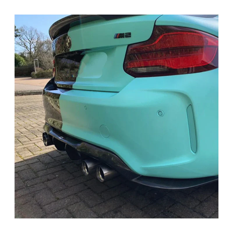 Rear diffuser Carbon | fits BMW M2 incl. Competition/CS (F87) N55/S55 | Aulitzky Tuning