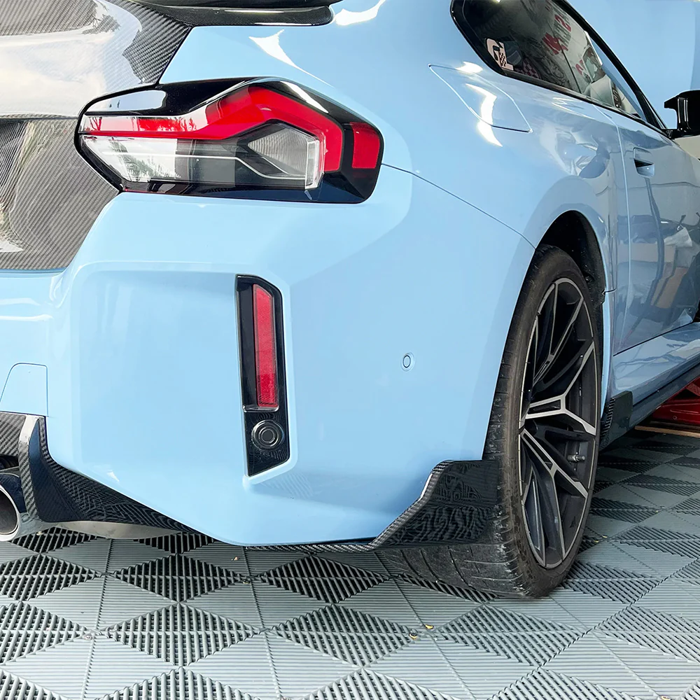 Side skirts rear A-Style Carbon | fits BMW M2 (G87) S58 | Aulitzky Tuning