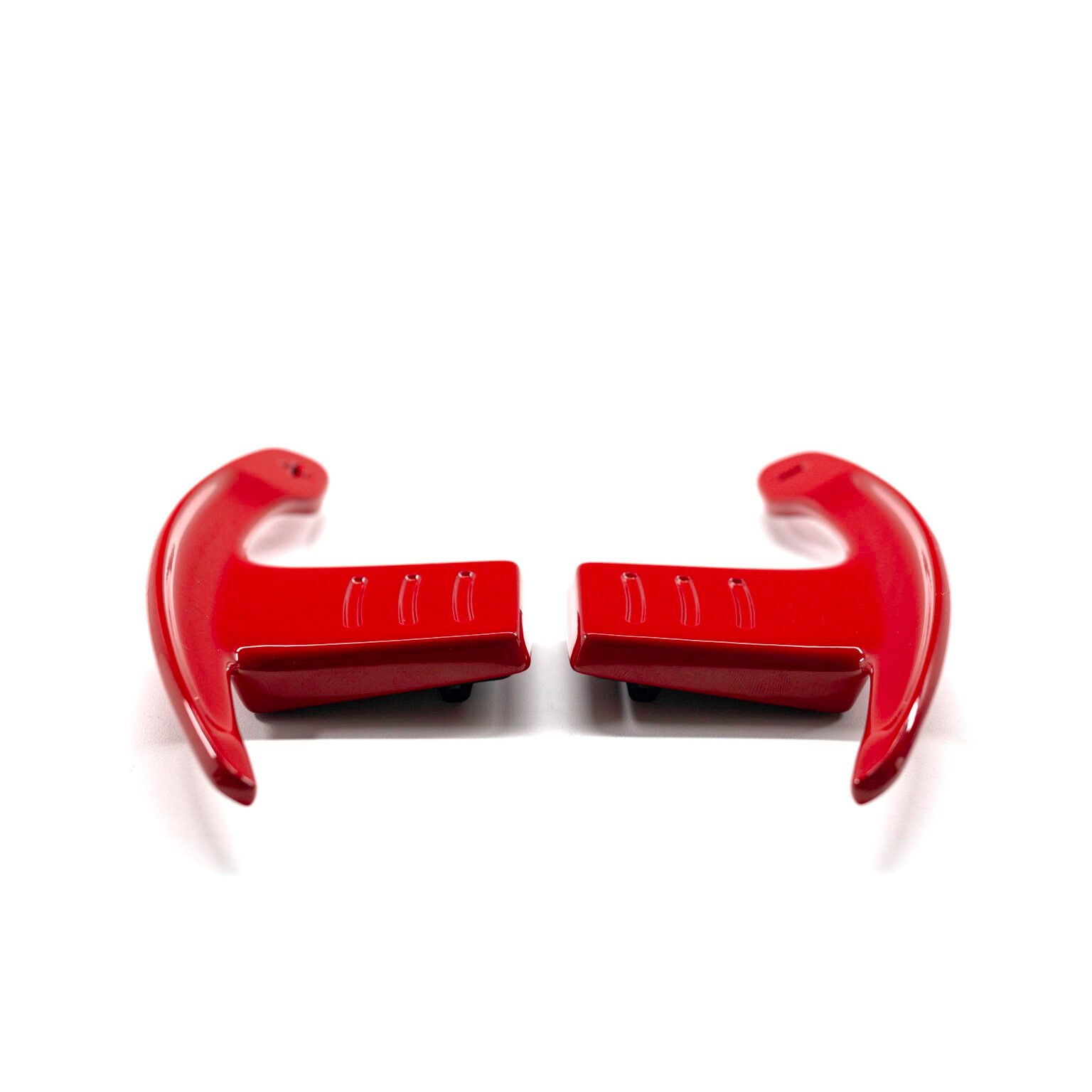 Shift paddles aluminum red glossy | fits BMW F-Series | PaddleShifterz