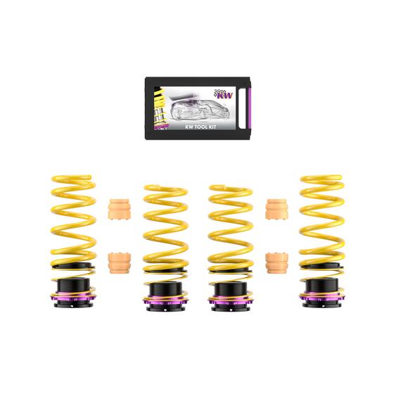 KW coilover springs | height-adjustable spring set | fits BMW X5M/X6M incl. Competition (F95/F96) | 253200ED