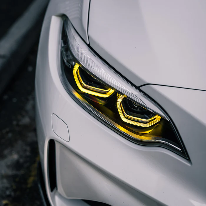 DRLS Running Lights Yellow | fits BMW 2 Series/M2 incl. Competition/CS (F22/F87) | Aulitzky Tuning