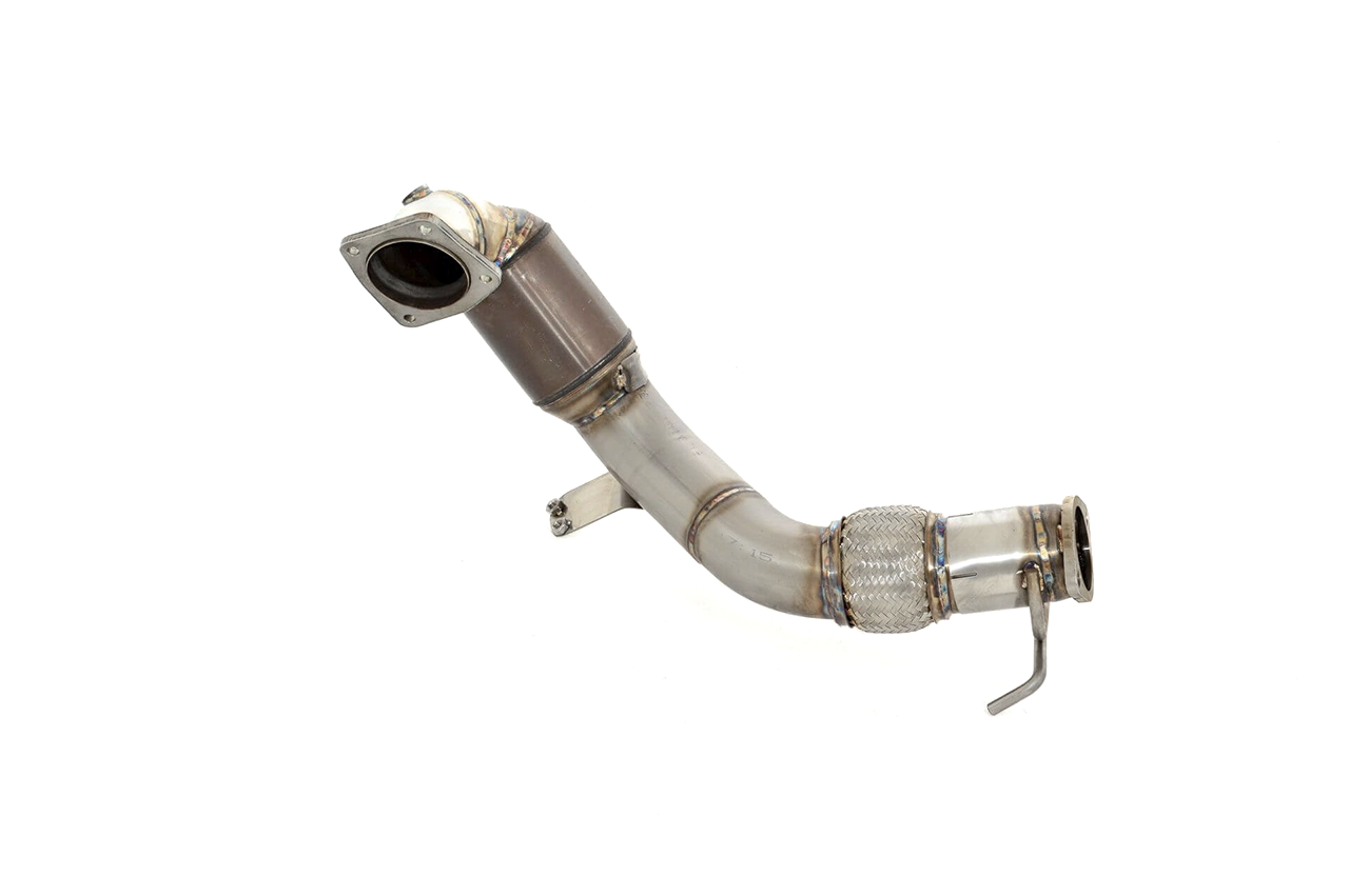 Aulitzky Exhaust | ECE downpipe 3,54” (90mm) with sports catalyst | fits Hyundai i30 N/ Performance (PD) nonOPF 250/275hp