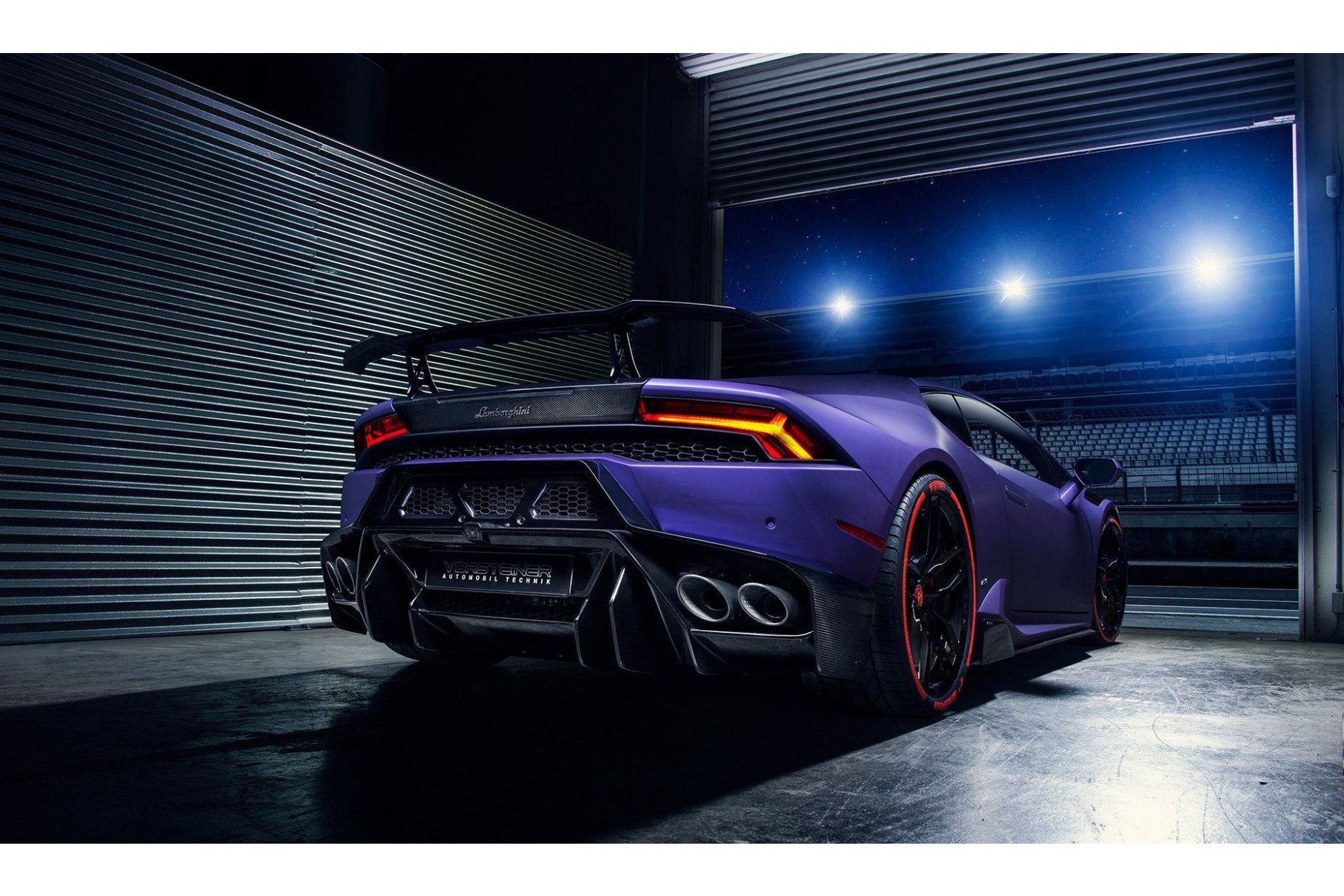 Rear bumper Carbon | fits Lamborghini Huracan | Vorsteiner