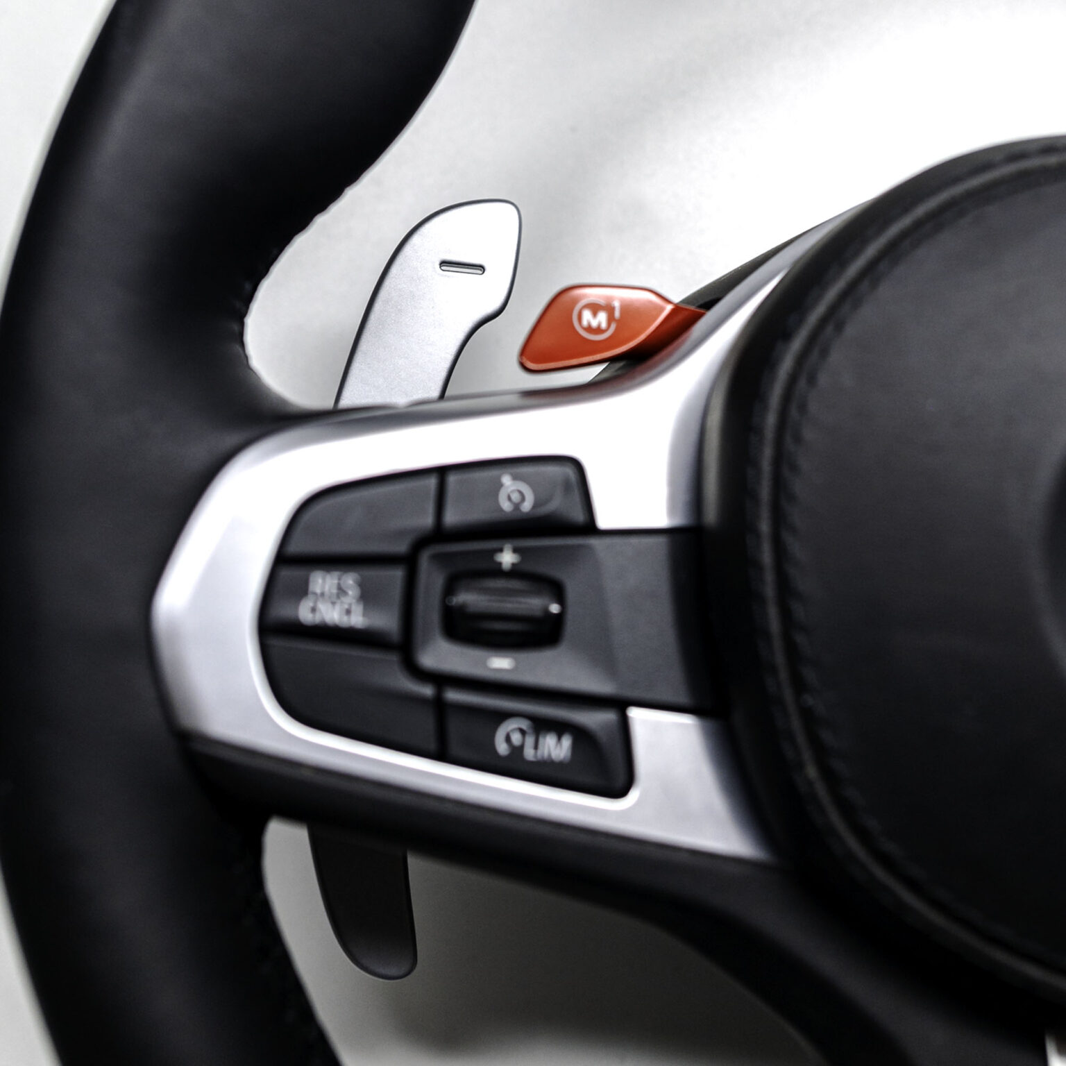 Paddle shifters aluminium silver | fits BMW G-Series, Toyota Supra | PaddleShifterz