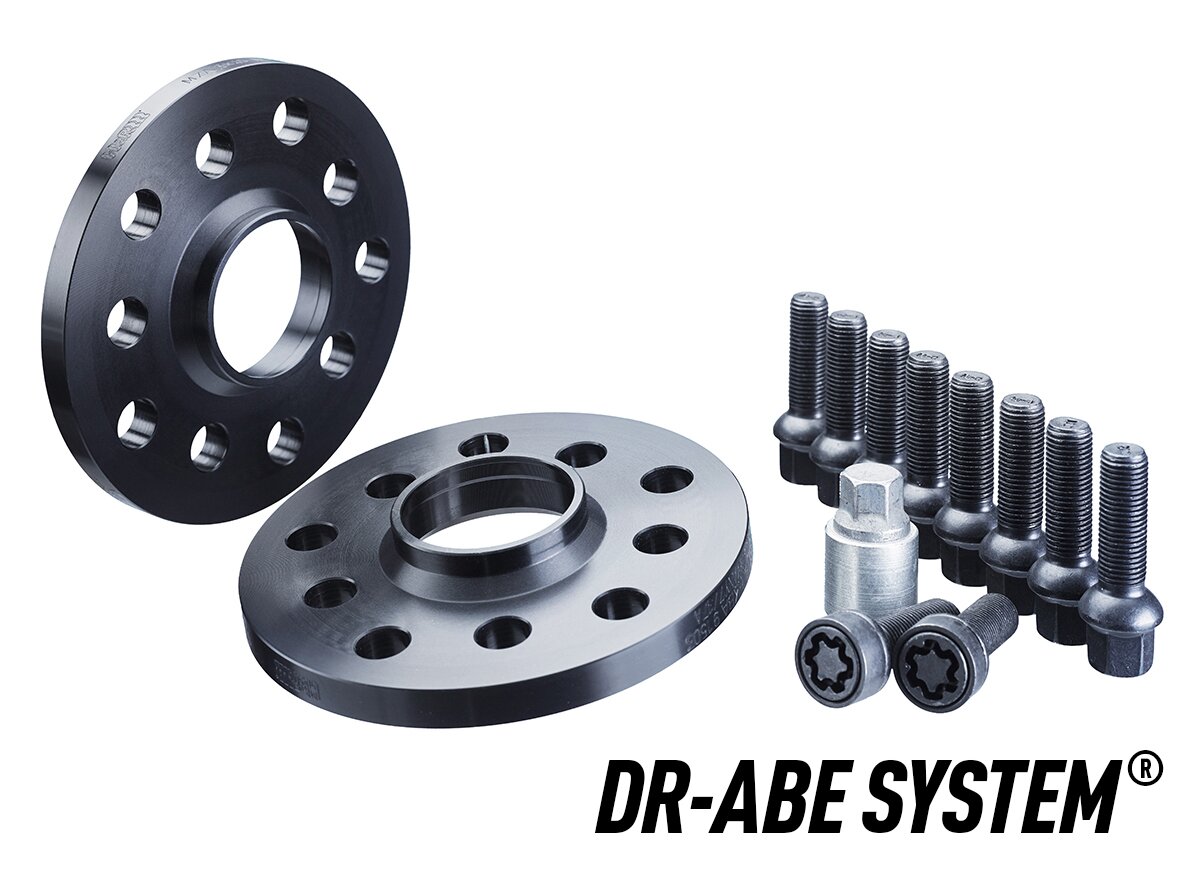 Track plate set Plug&Play 22mm/axle 5x112 | fits BMW M3/M4 incl. Competition (G80/G82/G83) | incl. ABE | H&R