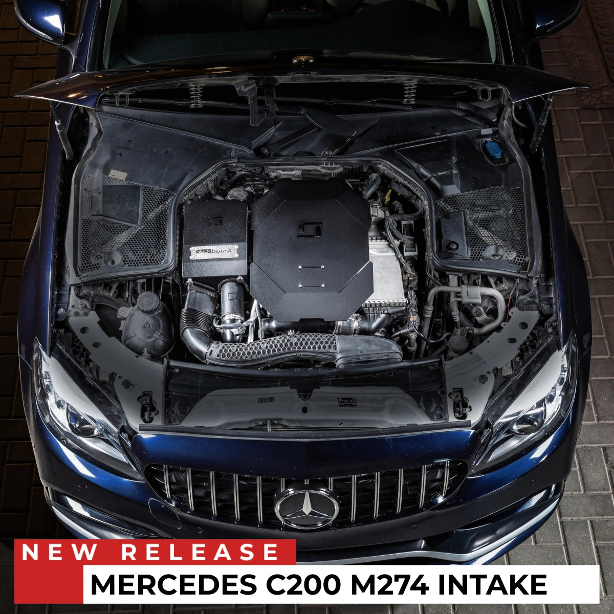 Cold Air Intake System | passend für Mercedes C200 (205) M274 2.0L Turbo | Blackboost
