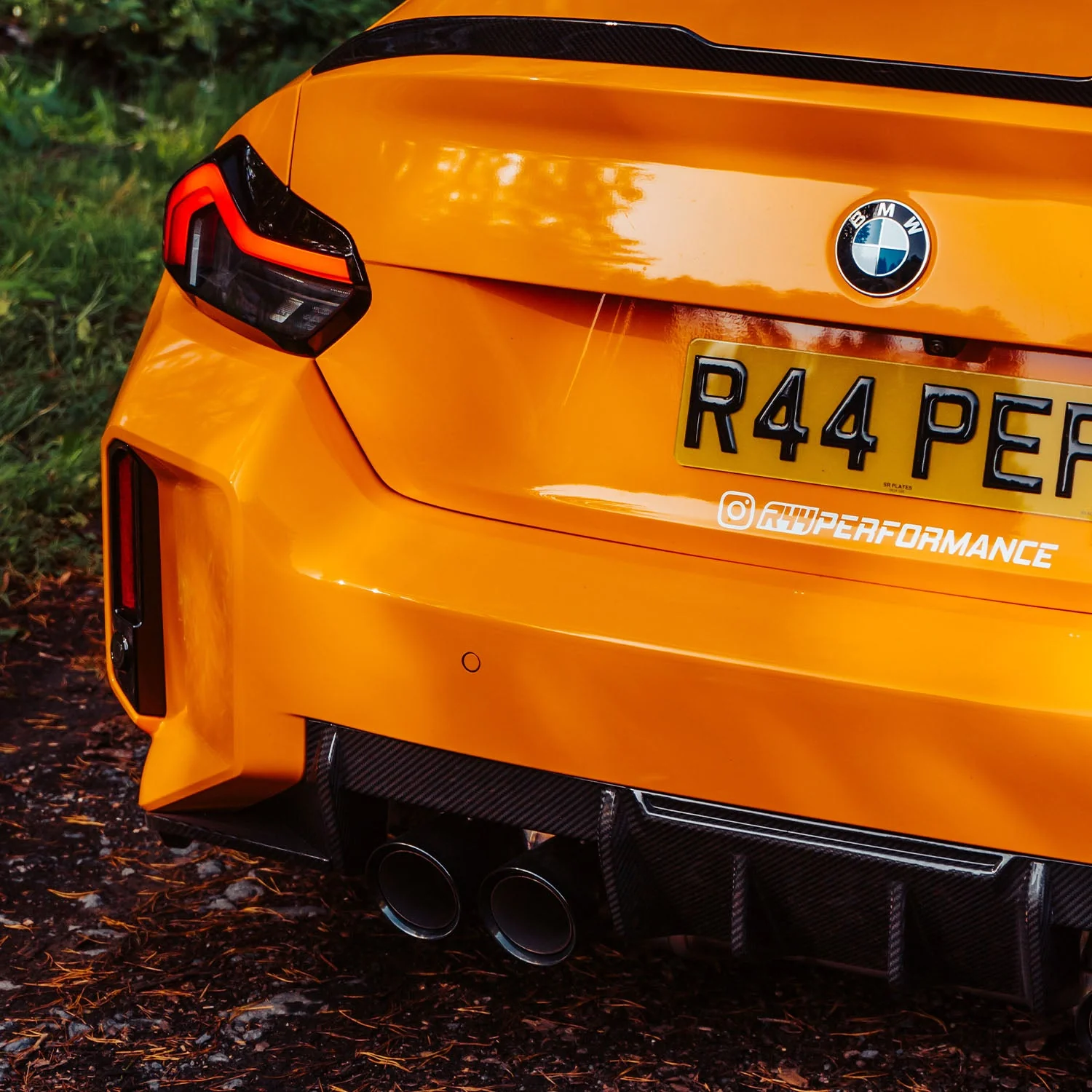 Rear diffusor Edition 1 Carbon | fits BMW M2 (G87) S58 | Aulitzky Tuning
