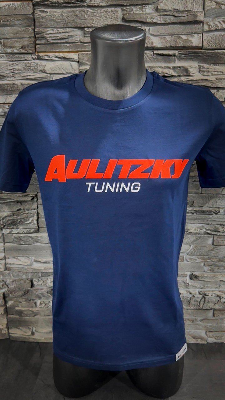 T-Shirt “Aulitzky Tuning” | navy blue circle