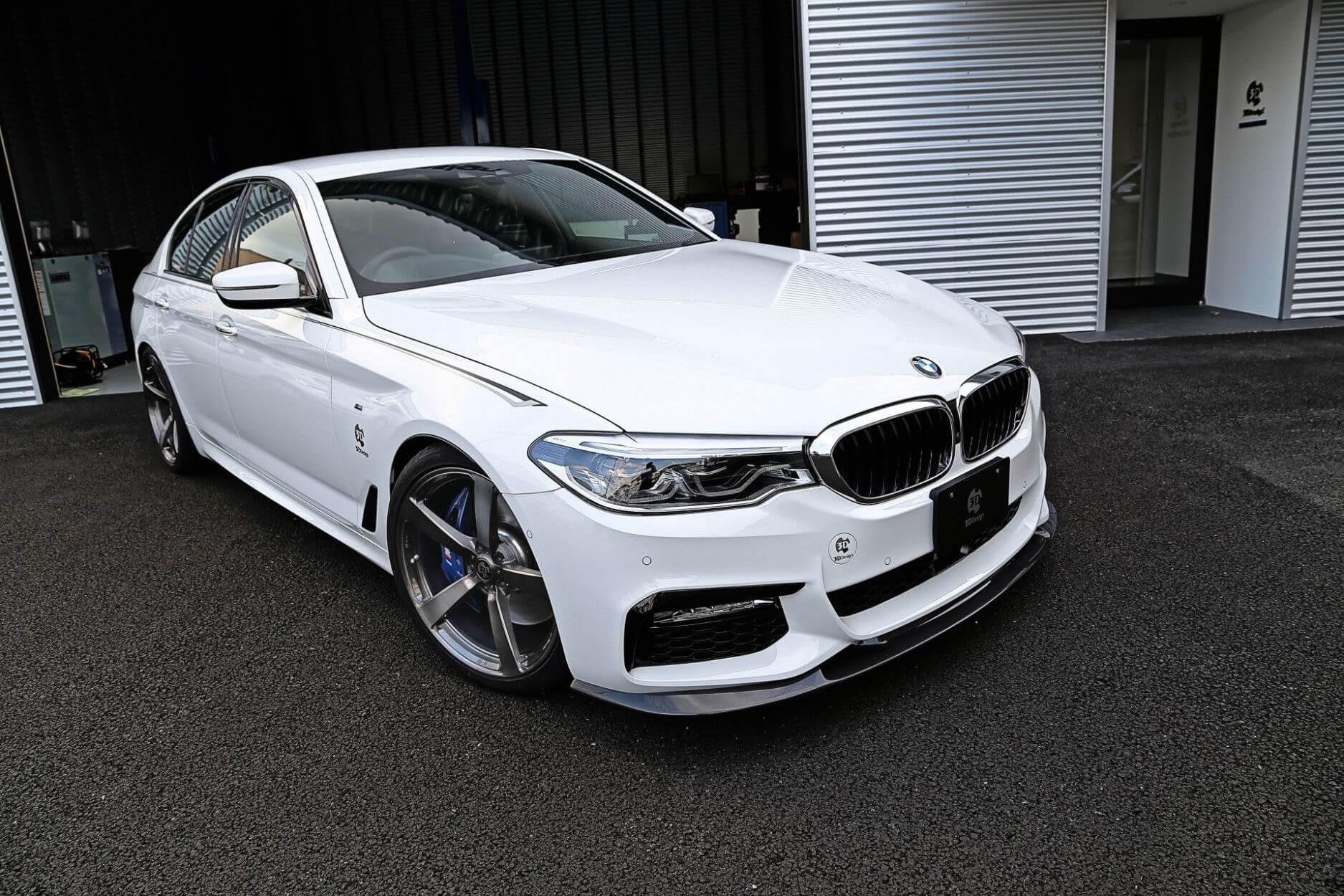 Front lip Carbon | fits BMW 5 Series incl. M550i/M550d (G30/G31) | 3DDesign