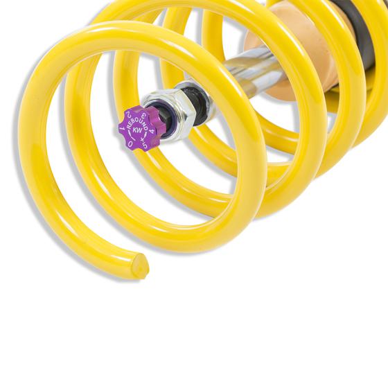 KW V3 coilover suspension inox | fits Audi A3/S3 quattro 8V | 3521000M | 3521000T