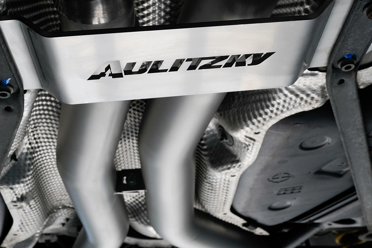 Aulitzky Exhaust | ECE flap exhaust system 3” (76mm) ex cat/OPF | fits BMW M3/M4 incl. Competition/CS (F80/F82/F83) S55