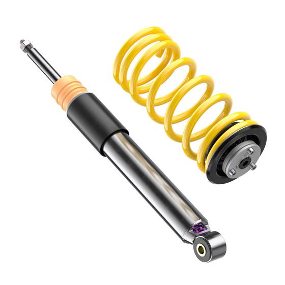 KW V3 coilover suspension inox | fits Ford Focus Mk3 (DYB) 2.3 RS AWD | 35230067