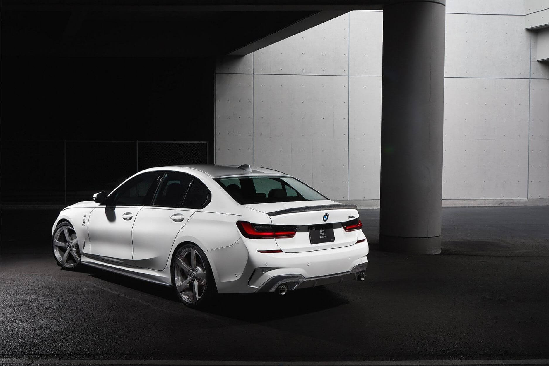 Rear spoiler Carbon | fits BMW 3 Series M package incl. M340i/M340d (G20) | 3Design