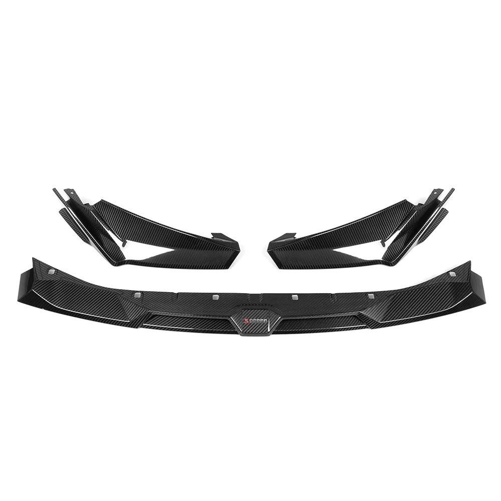 Front spoiler SOOQOO Carbon | fits BMW M3/M4 incl. Competition (G80/G81/G82/G83) | Aulitzky Tuning