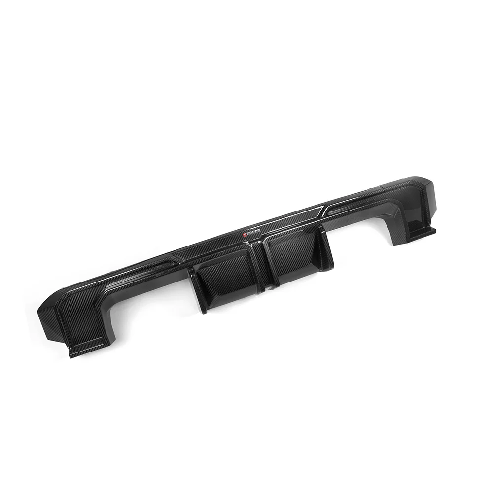 Rear diffuser SOOQOO Carbon | fits BMW M3/M4 incl. Competition (G80/G81/G82/G83) | Aulitzky Tuning