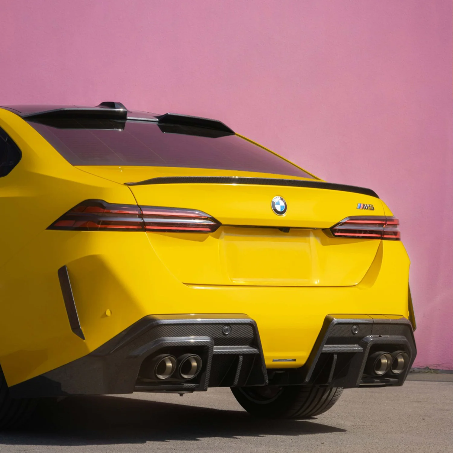 Rear spoiler SOOQOO Carbon | fits BMW M5/5 Series/i5 (G90/G60) | Aulitzky Tuning