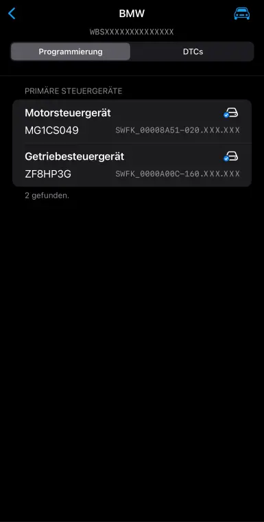 The Aulitzky App "do it yourself" | fits BMW M5/M8 X5M/X6M (G-Series) S63, M550i/750i X5/X6/X7 M50i (G-Series) N63
