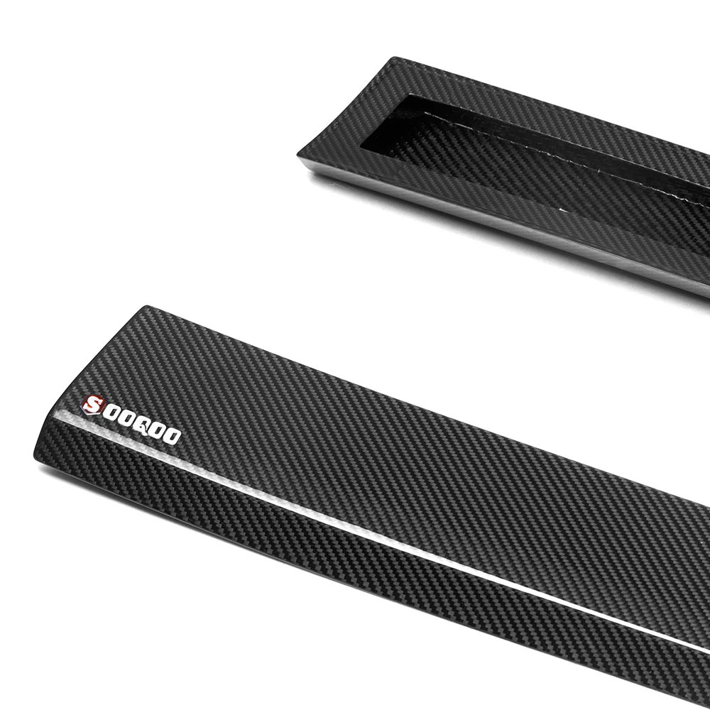 Side skirts SOOQOO Carbon | fits BMW M5 (G90/G99) S68 | Aulitzky Tuning