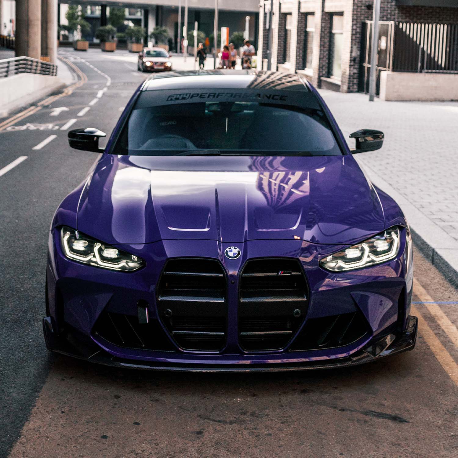 Front spoiler Carbon | fits BMW M3/M4 incl. Competition (G80/G81/G82/G83) | Aulitzky Tuning
