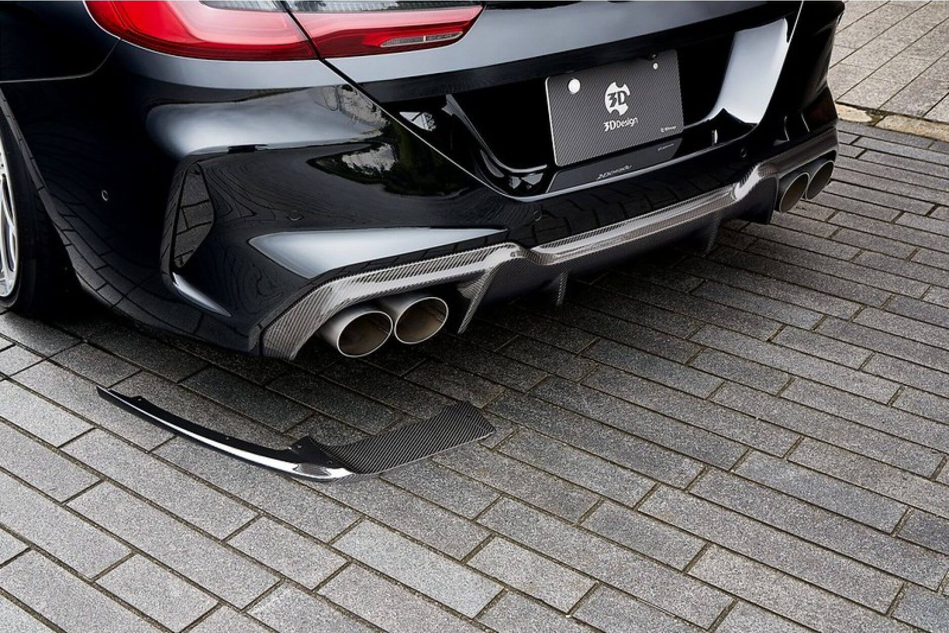Diffusor Carbon | fits BMW M8 incl. Competition (F91/F92/F93) S63 | 3DDesign