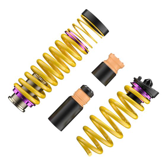 KW coilover springs | Height-adjustable spring kit | fits Audi RS4 quattro B9 | 253100BU | 253100CF