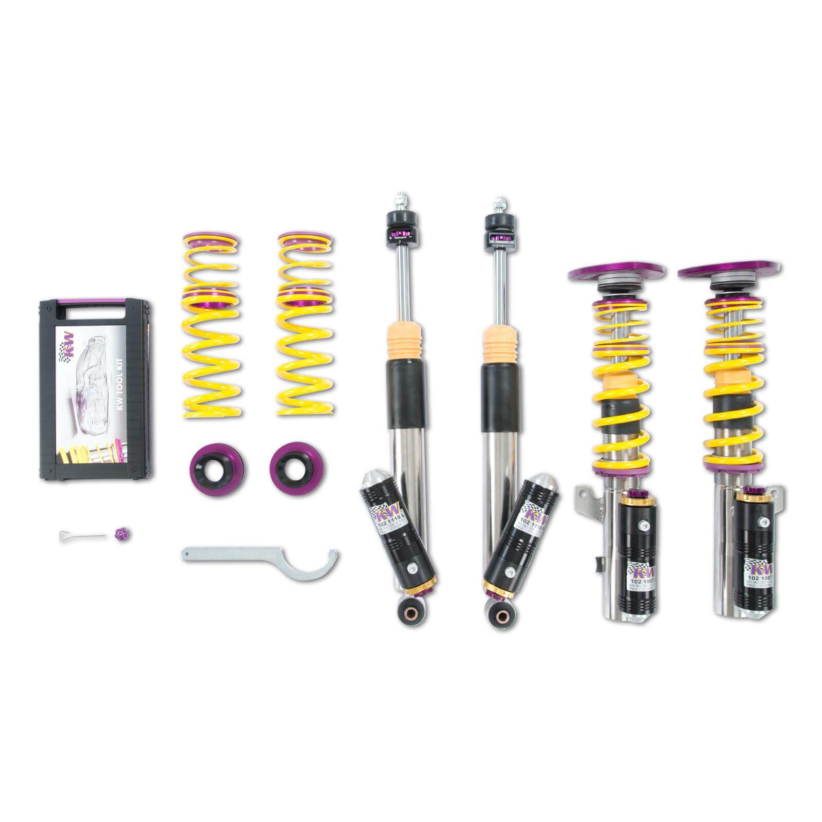KW V4 Clubsport coilover suspension | fits Audi RS3 quattro 8V | 397102AK