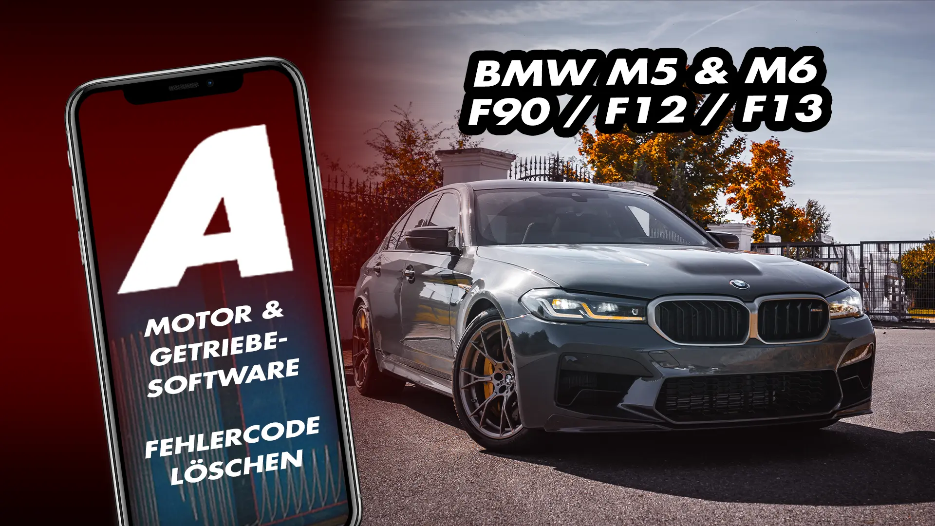 The Aulitzky App "do it yourself" | fits BMW M5/M8 X5M/X6M (G-Series) S63, M550i/750i X5/X6/X7 M50i (G-Series) N63