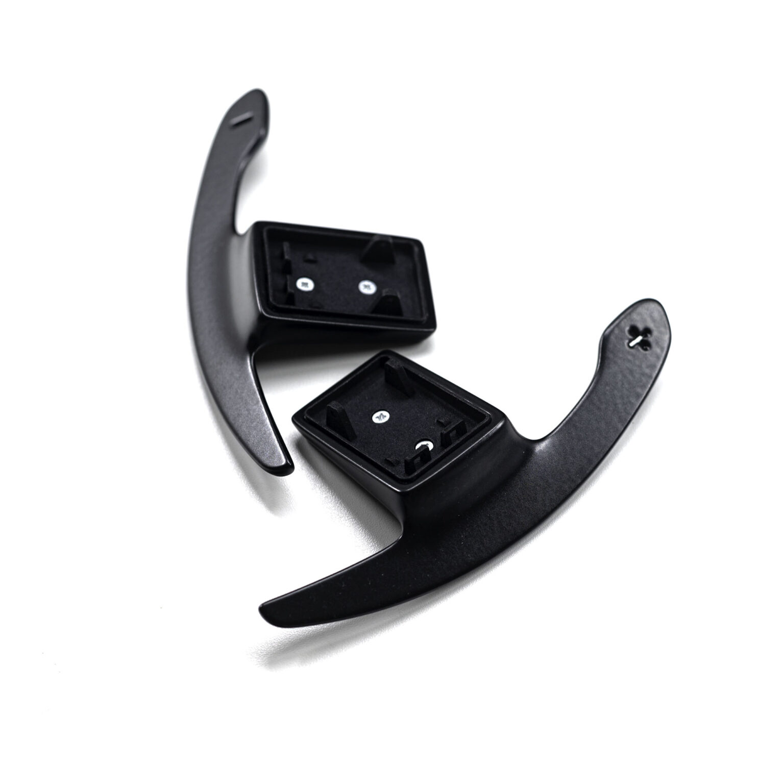 Shift paddles aluminium black matt | fits BMW F-Series | PaddleShifterz