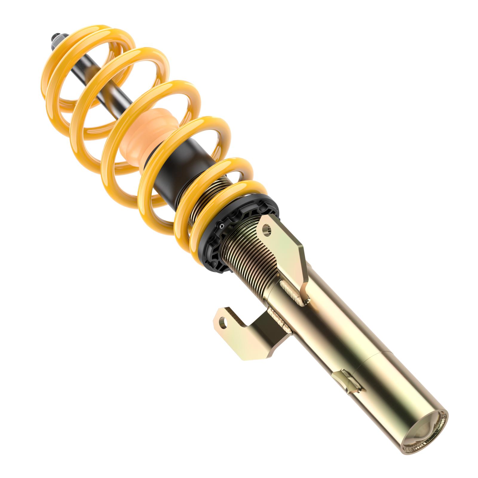 Coilover suspension ST X steel galvanized | fits A1 (GB), Polo (AW) GTI | with fixed identification | 132800BW | ST Suspensions