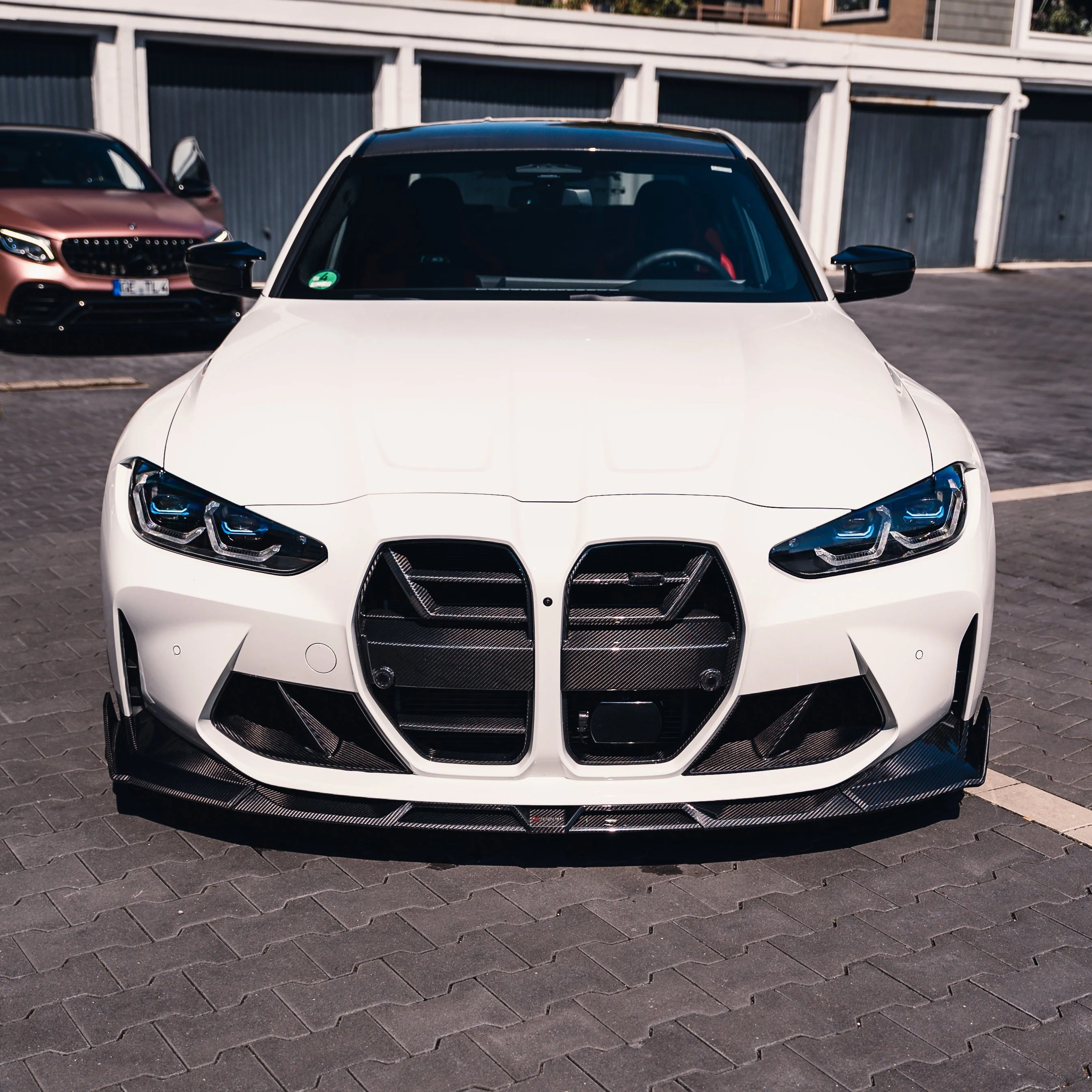 Front spoiler SOOQOO Carbon | fits BMW M3/M4 incl. Competition (G80/G81/G82/G83) | Aulitzky Tuning