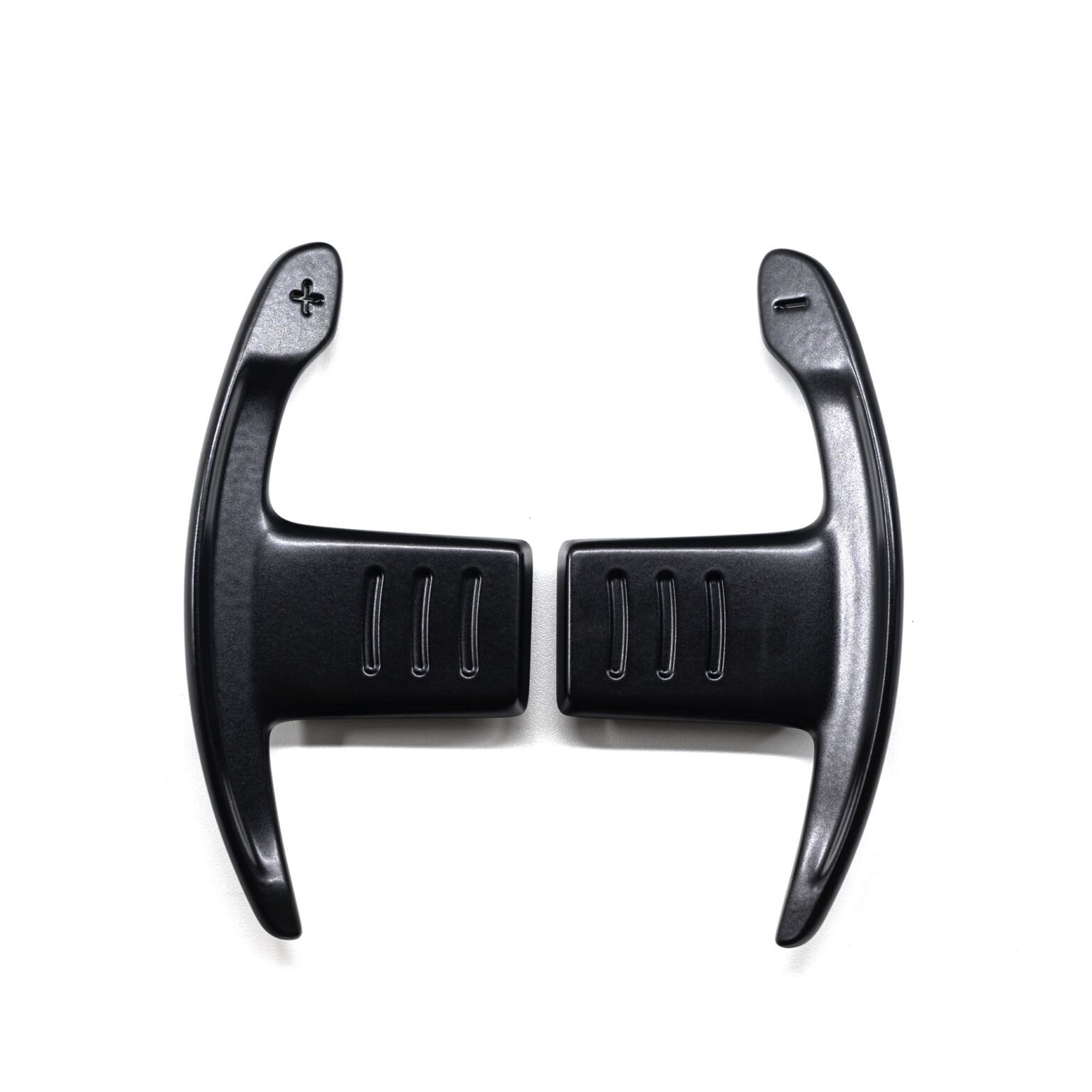 Shift paddles aluminium black matt | fits BMW F-Series | PaddleShifterz