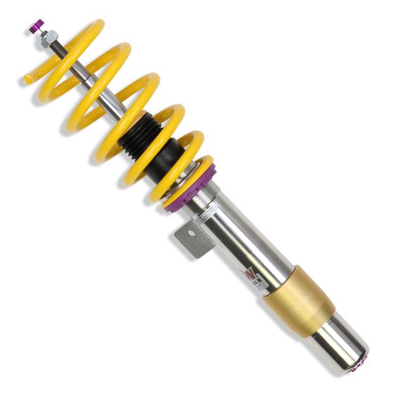 KW V3 coilover suspension inox | fits BMW 1 Series M Coupé (E82) 340hp N54 | 35220095