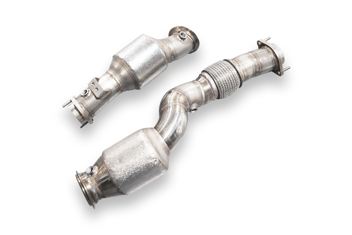 Aulitzky Exhaust | ECE downpipe with sports catalyst | fits BMW M2/M3/M4 incl. Competition/CS/CSL (G80/G81/G82/G83/G87) S58