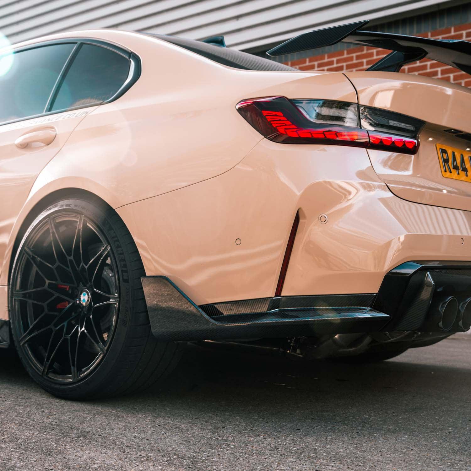 Side diffusers Performance Carbon | fits BMW M3 incl. Competition (G80/G81) | Aulitzky Tuning