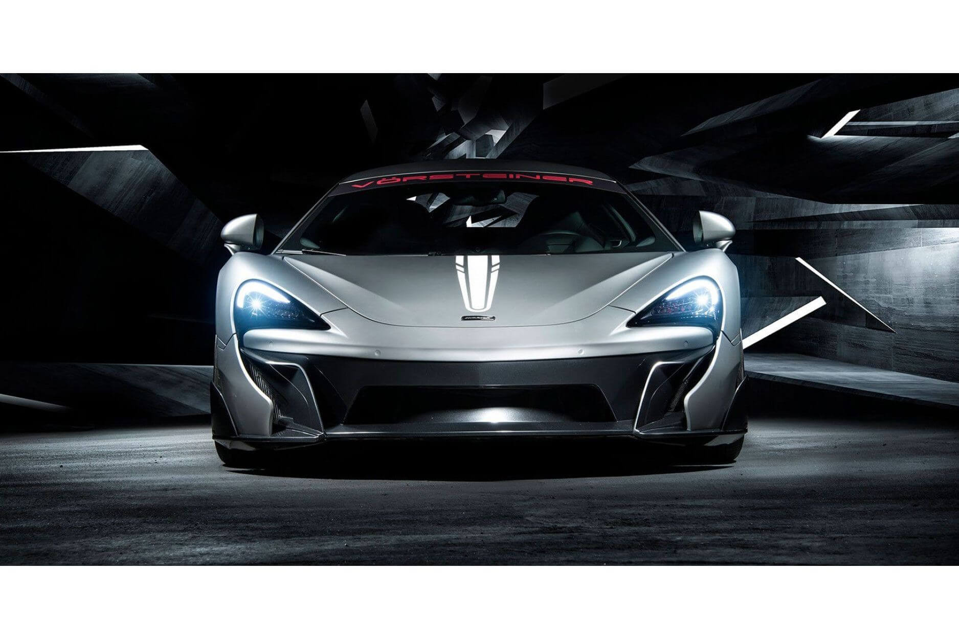 Front bumper with front splitter 570-VX Aero Carbon | fits McLaren 570S | Vorsteiner