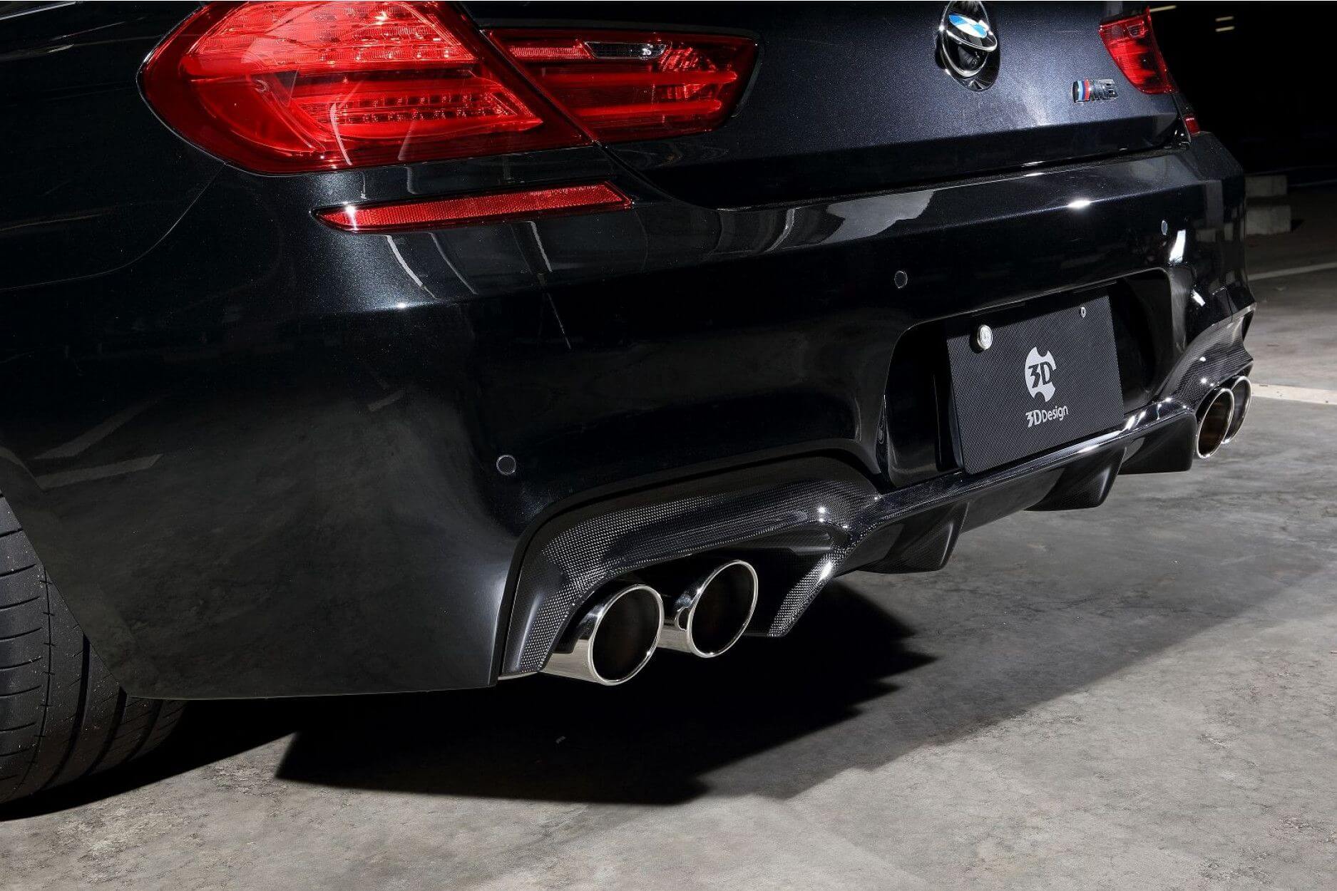 Diffusor Carbon | fits BMW M6 incl. Competition (F06/F12/F13) S63 | 3DDesign