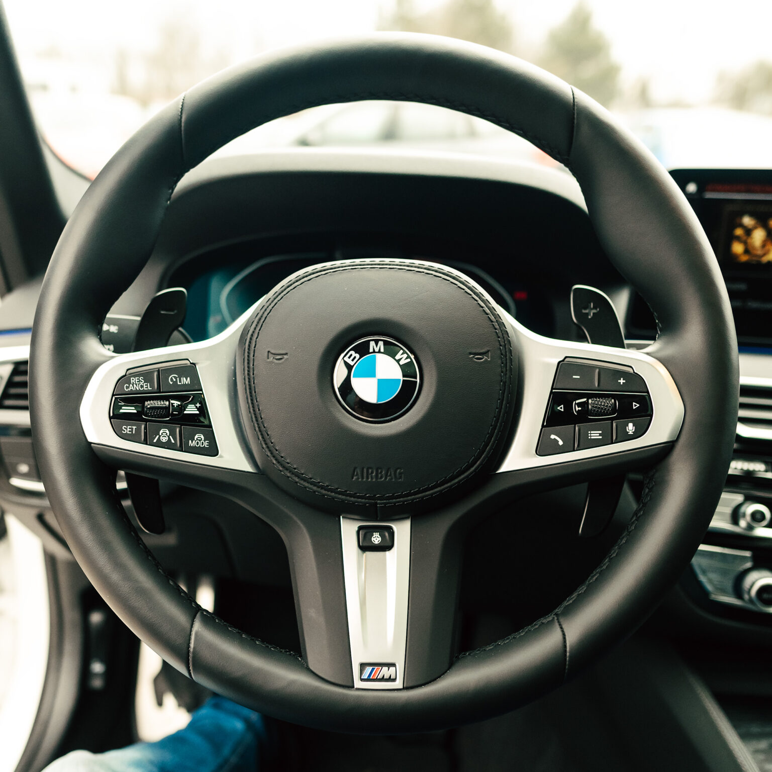 Paddle shifters aluminium black matt | fits BMW G-Series, Toyota Supra | PaddleShifterz