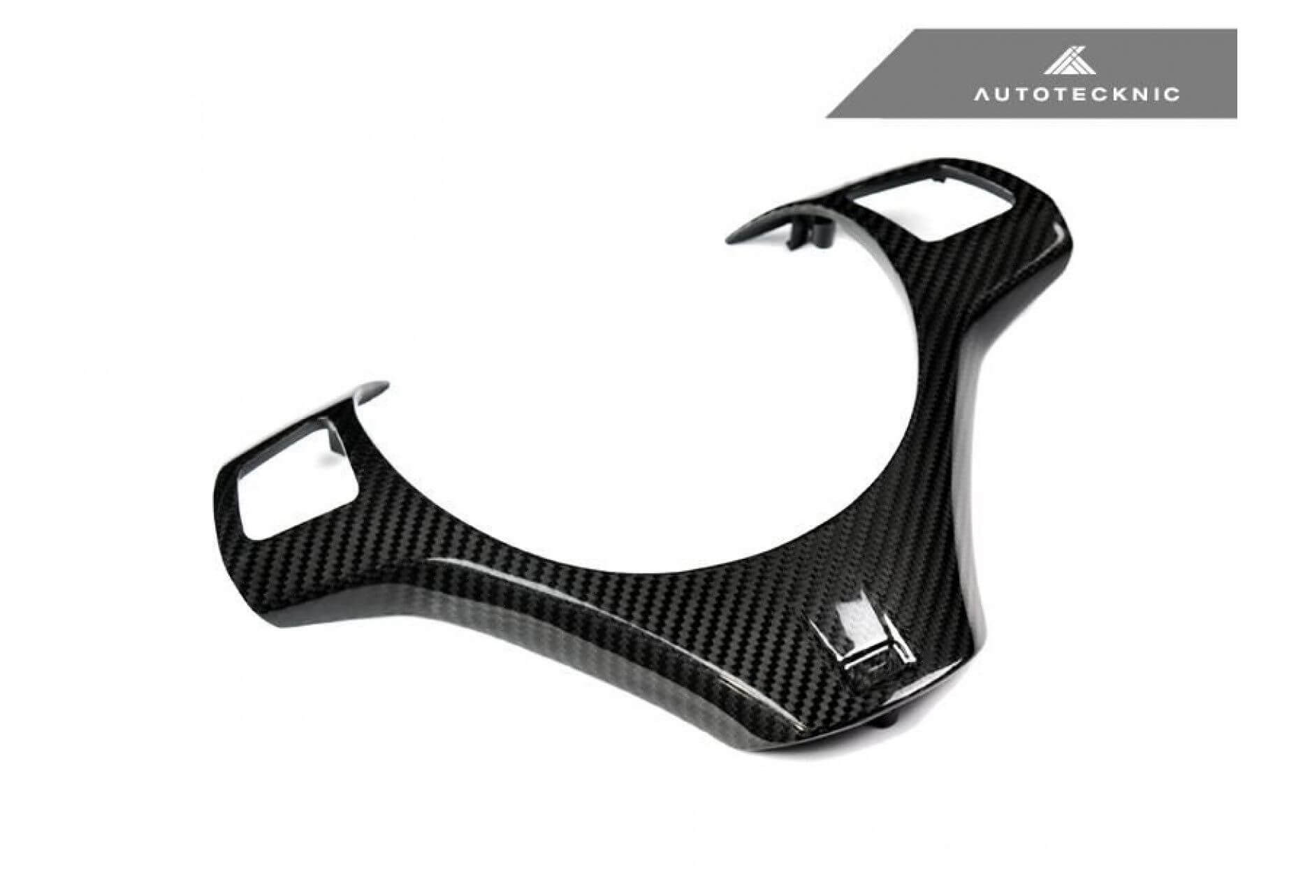 Steering Wheel Decorative Cover Carbon | fits BMW M3 incl. CRT/GTS (E90/E92/E93) S65 | AutoTecknic