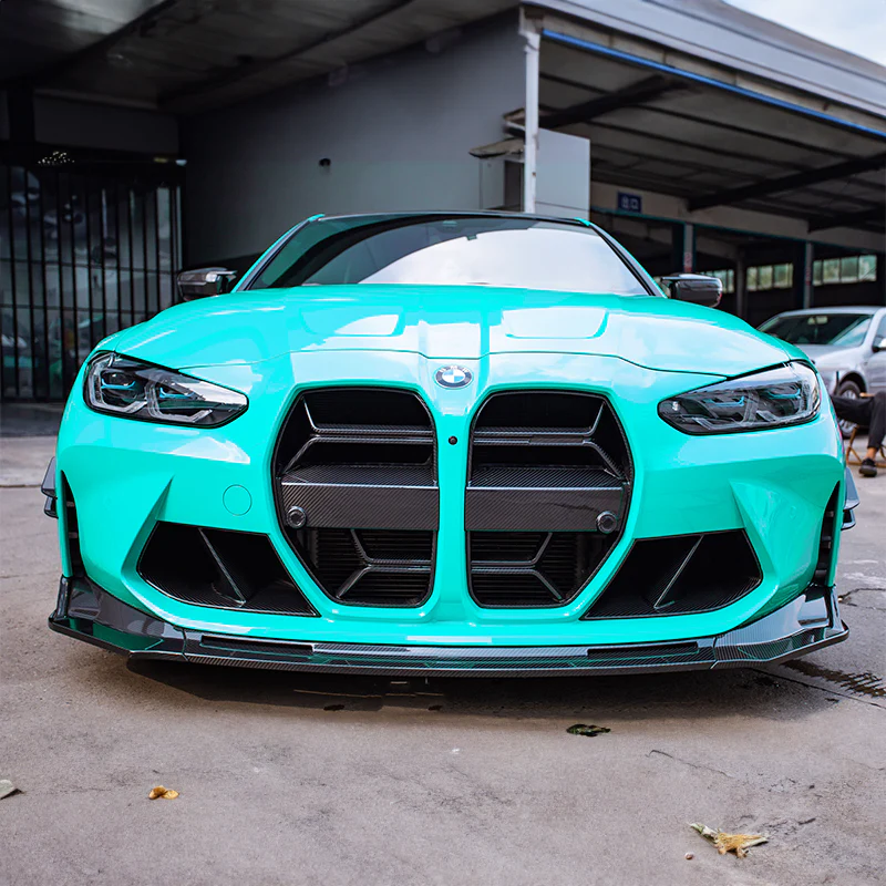 Front spoiler V-Style Carbon | fits BMW M3/M4 incl. Competition (G80/G81/G82/G83) | Aulitzky Tuning