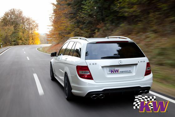 KW DDC ECU coilover suspension inox | fits Mercedes-Benz C63 AMG T-Model (S204) | 39025011