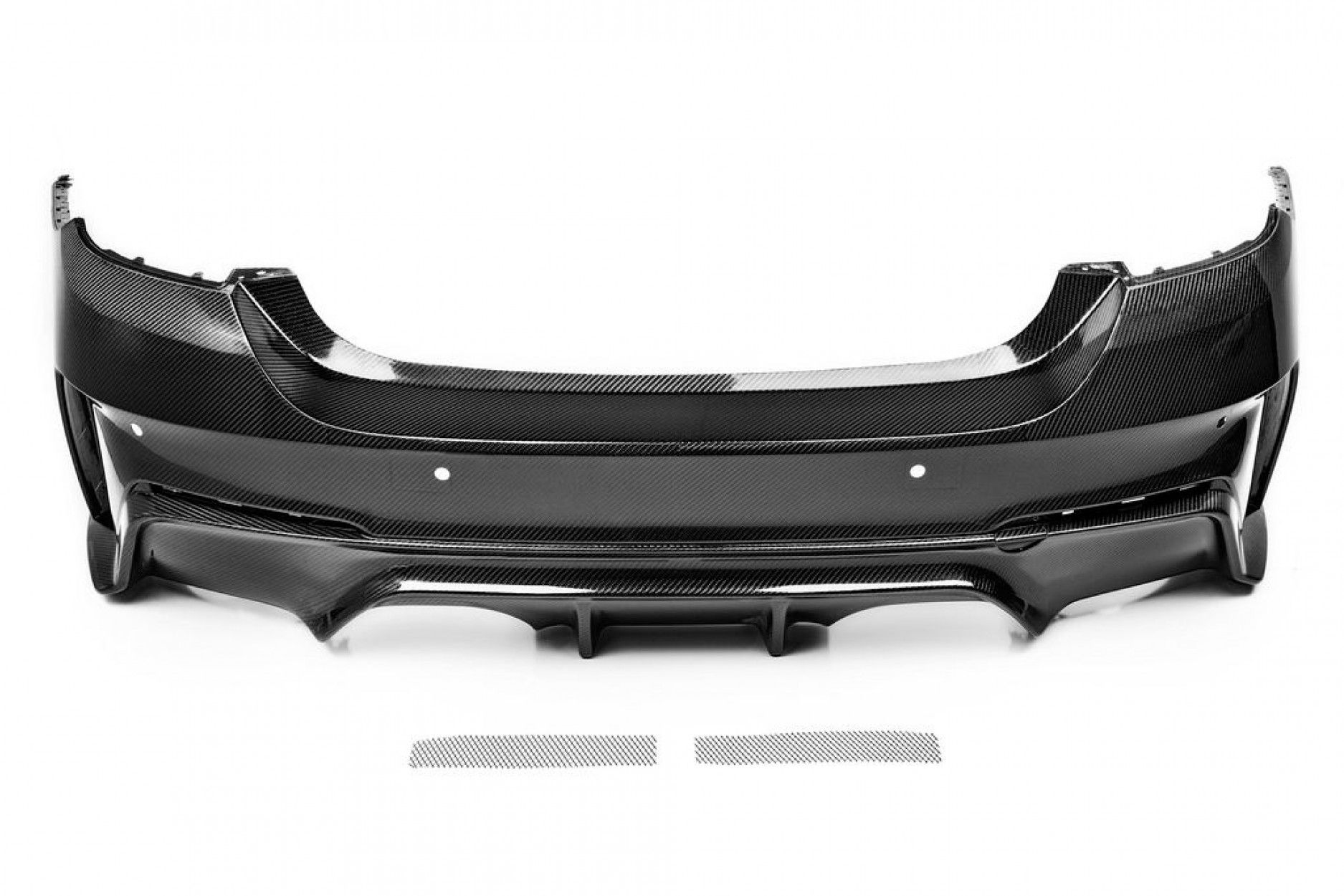 Rear bumper spoiler Carbon | fits BMW M4 incl. Competition/CS/GTS (F82/F83) S55 | 3DDesign