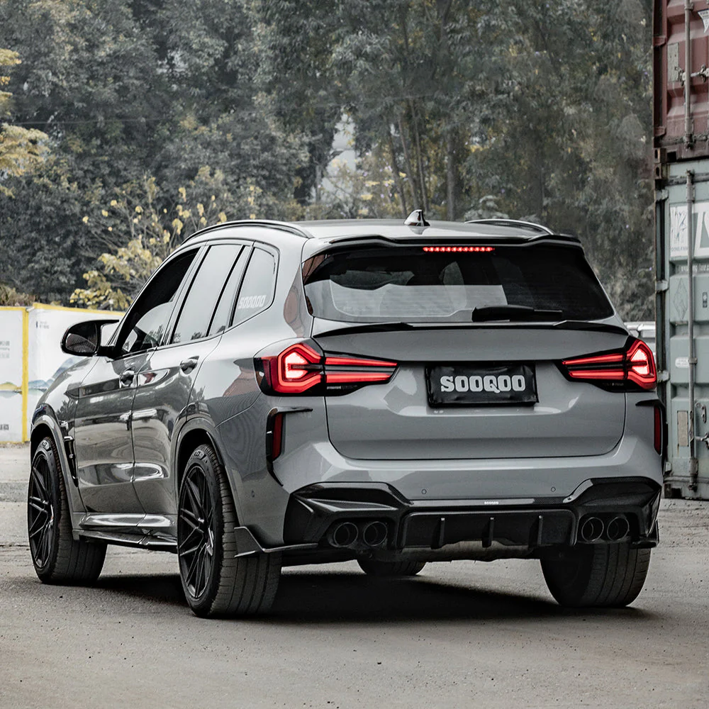 Rear spoiler Ducktail SOOQOO Carbon | fits BMW X3M incl. Competition (F97) S58 | Aulitzky Tuning