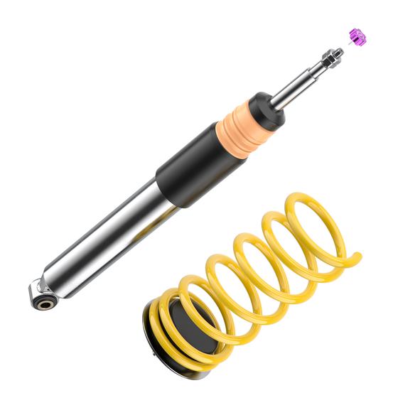 KW V3 coilover suspension inox | fits Ford Focus Mk2 (DA) 2.5 RS RS500 | 35230054