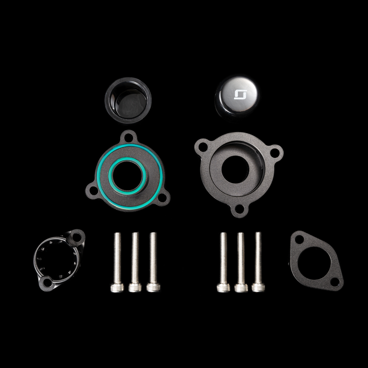 FTA adapter kit for stock intake system | fits Mercedes-Benz AMG C63/S (205), GLX63/S (253), S560 (222) | Blackboost