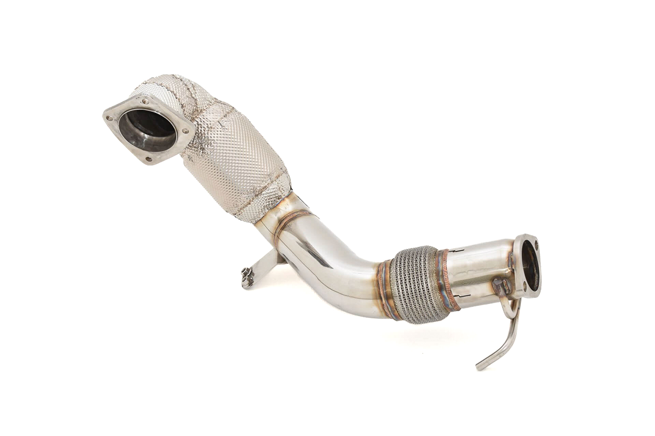 Aulitzky Exhaust | ECE downpipe 3,54” (90mm) with sports catalyst | fits Hyundai i30 N/ Performance (PD) nonOPF 250/275hp