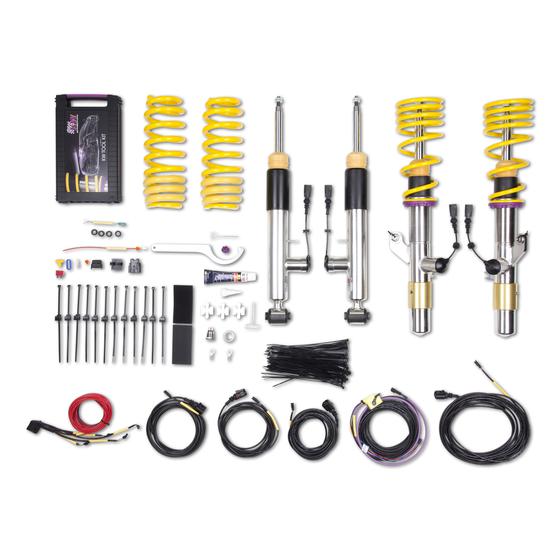 KW DDC ECU coilover suspension inox | fits BMW 3/4 Series RWD (F30/F32) | 39020017