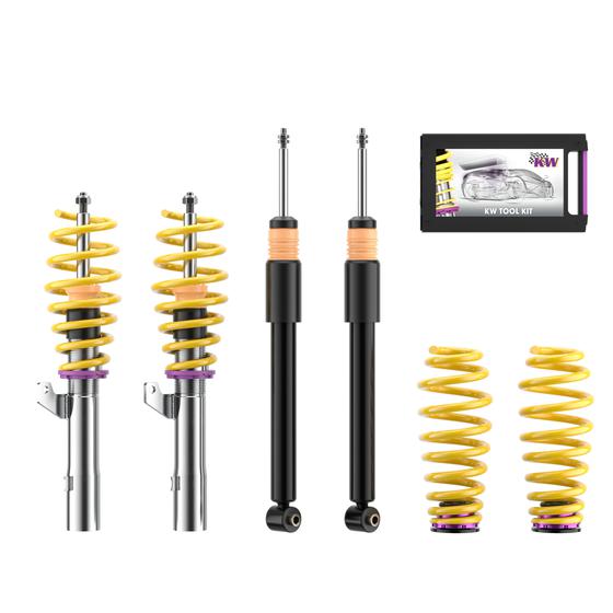 KW V2 coilover suspension inox | fits Mini Cooper/One (R56) | 15220050